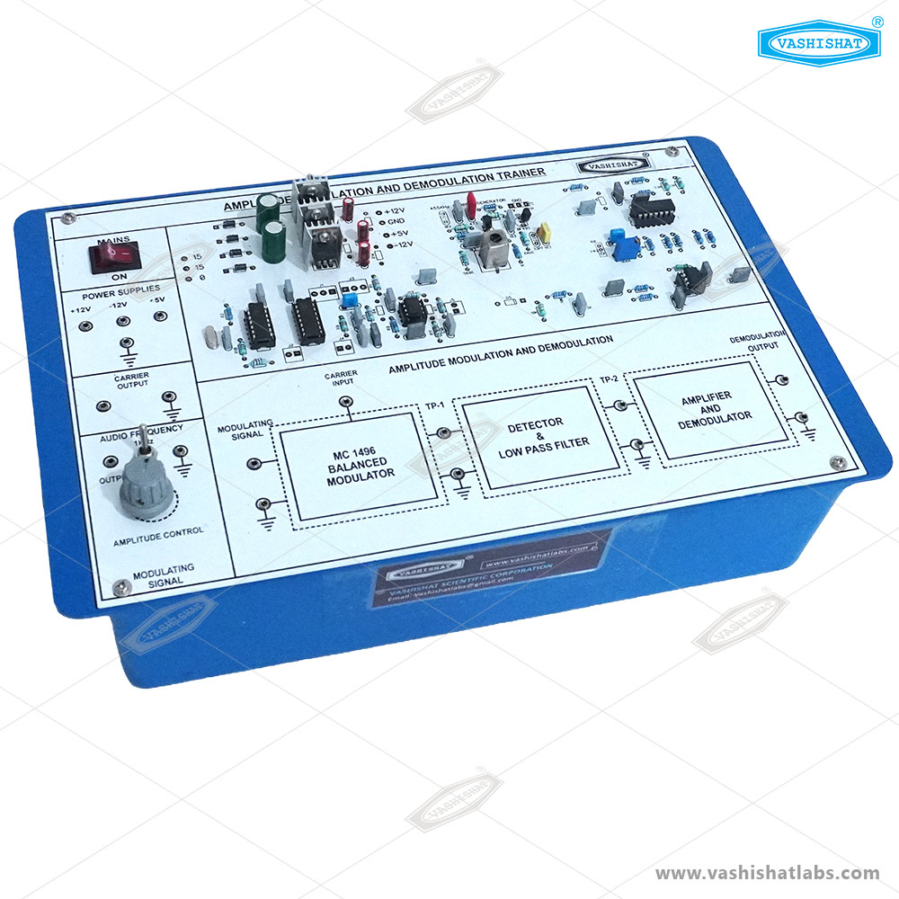 Amplitude Modulation & Demodulation Trainer 